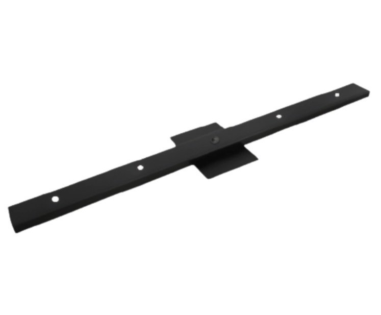 REGLETA DE 1 A 5 LUCES NEGRA SJ